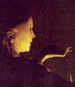 LA TOUR, Georges de The Dream of St Joseph (detail) USA oil painting reproduction